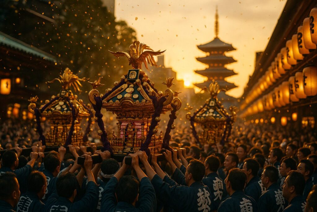 浅草神社の三社祭