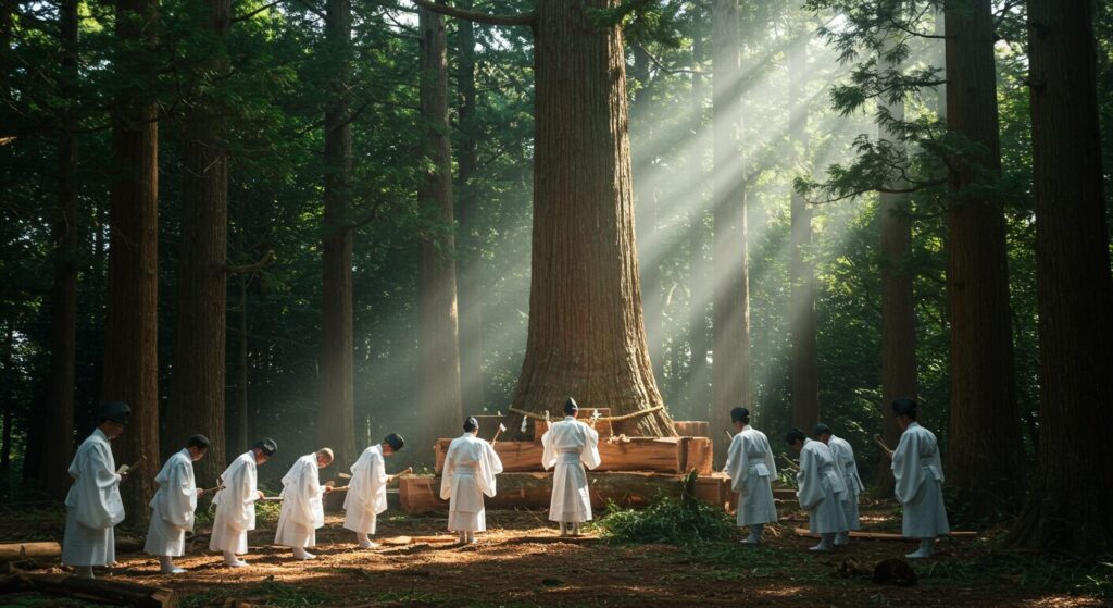 伊勢神宮の式年遷宮の祭事