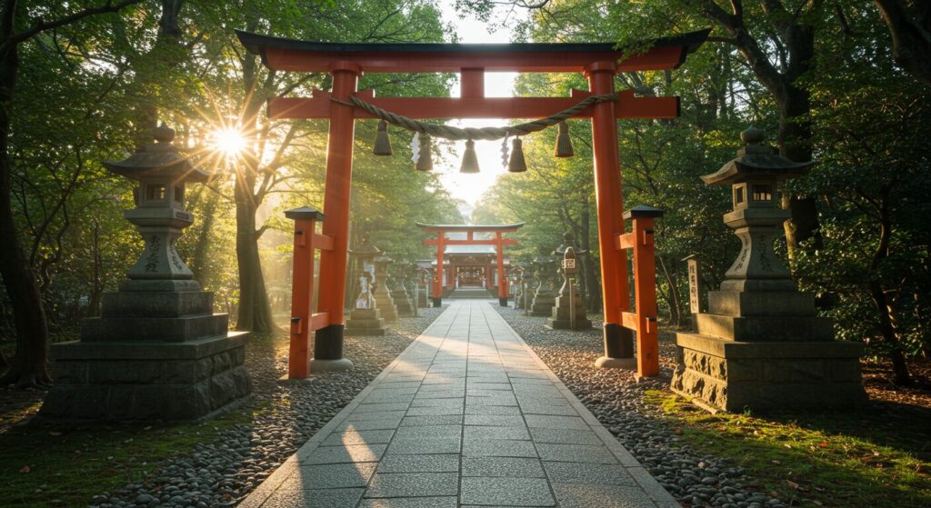 宮崎神社で参拝